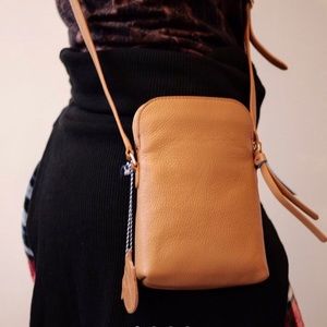 Crossbody Bag in Camel by Draper James